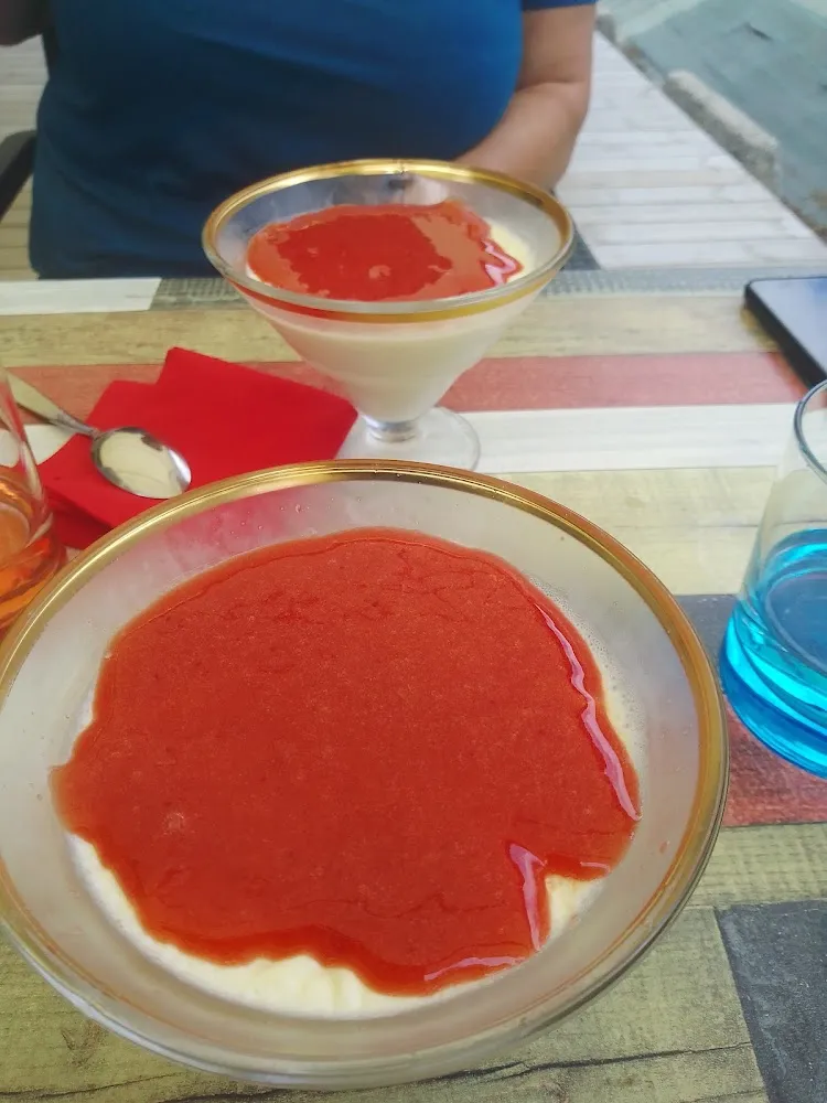 Panna Cotta Fruits Rouges