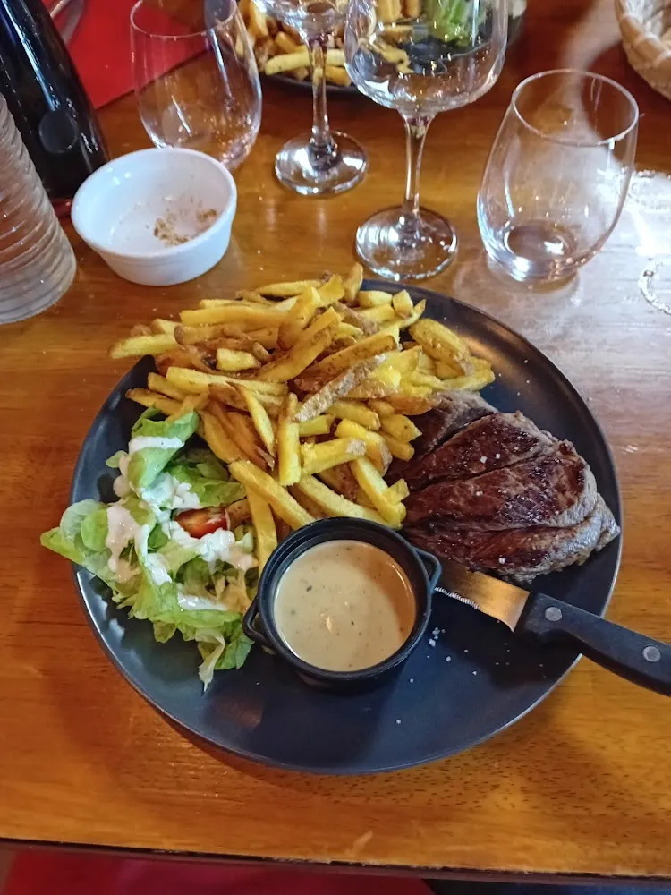 Pavé de Bœuf Sauce Poivre Vert